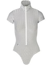 Tessitura Body Couture - 3D-Textured Bodysuit - Lyst