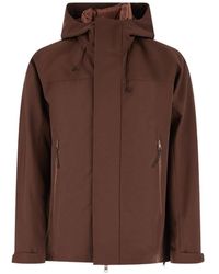 DUNO - Giacca Con Cappuccio E Zip - Lyst