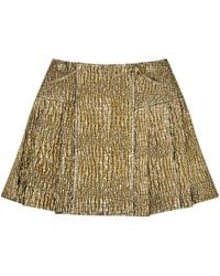 Simone Rocha - Midirock Mit Falten - Lyst