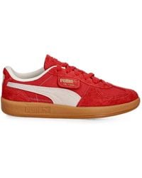 PUMA - Palermo Logo-Patch Sneakers - Lyst