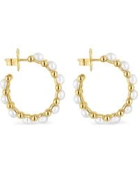 Tous - パール フープピアス - Lyst