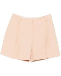 Ermanno Scervino - Belt-Loop Pleated Shorts - Lyst