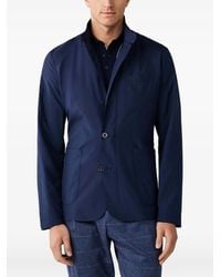 Hackett - Blazer À Col Montant - Lyst