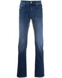 Jacob Cohen - Mid-Rise Straight Leg Jeans - Lyst