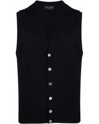 Dell'Oglio - Chaleco con cuello en V - Lyst