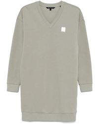 ARMANI EXCHANGE - Robe Courte À Patch Logo - Lyst