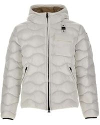Blauer - Wave-Quilted Down Jacket - Lyst