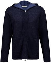 Piacenza Cashmere - Zip-Up Drawstring Hoodie - Lyst