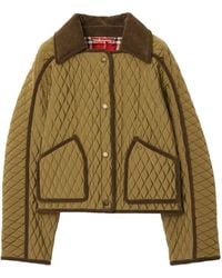 Burberry - Floriston Quilted Jacket - Lyst
