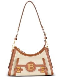 Balmain - B-Buzz Canvas Shoulder Bag - Lyst