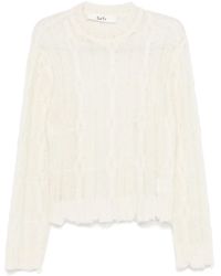 Séfr - Open Knit Mohair Sweater - Lyst