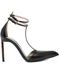 Tom Ford - 105Mm T-Strap Pumps - Lyst
