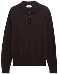 Pringle of Scotland - Polo-Collar Merino Wool Sweater - Lyst