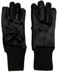 Rick Owens - Short Ribcuff Cashmere Gloves - Lyst
