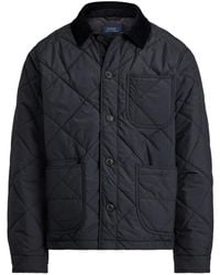 Polo Ralph Lauren - Quilted Corduroy-Collar Jacket - Lyst