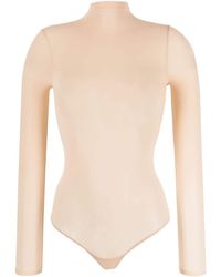 Wolford - Buenos Aires String Semi-sheer Bodysuit - Lyst