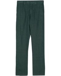 Boglioli - Linen Chambray Tapered Trousers - Lyst