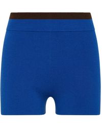 The Upside - Montage Speechless Ribbed-Knit Shorts - Lyst