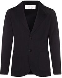 Lardini - Buttoned wool blazer - Lyst