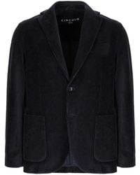 Circolo 1901 - Corduroy Single-Breasted Blazer - Lyst