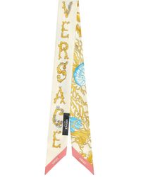Versace - Underwater Barocco Halstuch aus Seide - Lyst