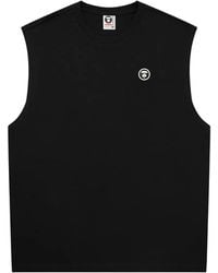 Aape By A Bathing Ape - Logo-Patch Tank Top - Lyst