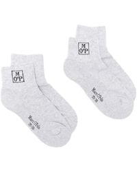 Marc O' Polo - Logo-Intarsia Socks (Pack Of Two) - Lyst