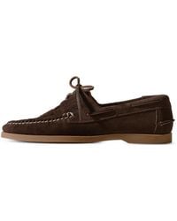 Hereu - Interwoven Lace-Up Boat Shoes - Lyst
