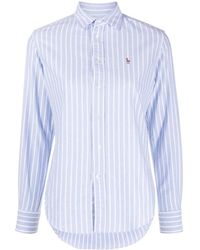 Polo Ralph Lauren - Polo Pony Motif Striped Shirt - Lyst