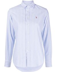 Polo Ralph Lauren - Logo Bestickte Oxford -hemd - Lyst