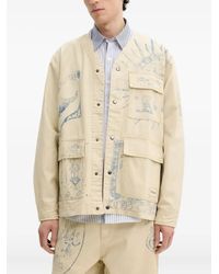 Desigual - Giacca Con Stampa - Lyst