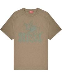 DIESEL - T-Jussi-A Graphic T-Shirt - Lyst