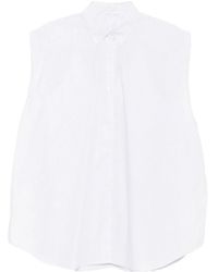 JNBY - Lace-Up Sleeveless Shirt - Lyst