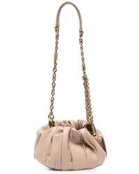 Chloé - Plissé Leather Shoulder Bag - Lyst