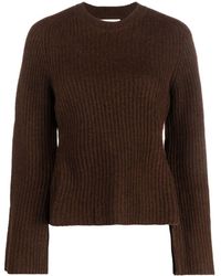 Loulou Studio - Ribbed-knit Cashmere Jumper - Lyst