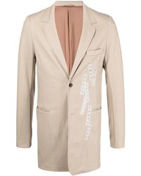 Doublet - Blazer À Simple Boutonnage - Lyst