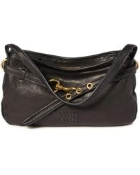 Miu Miu - Nappa Leather Aventure Shoulder Bag - Lyst