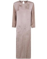 Uma Wang - Apostte Floral-Jacquard Midi Dress - Lyst