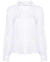 Isabel Marant - Terzali Broderie-anglaise Shirt - Lyst