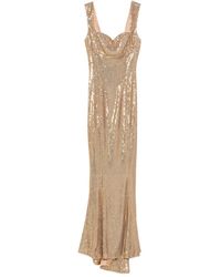 SILK LOVE & LACE - Annabel Sequin Maxi Dress - Lyst