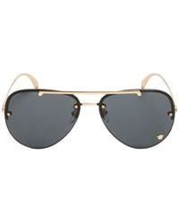 Versace - Medusa Glam Pilot-Frame Sunglasses - Lyst
