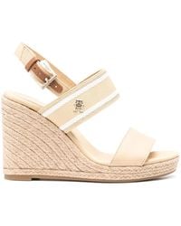 Tommy Hilfiger - Webbing 105Mm Wedge Espadrilles - Lyst