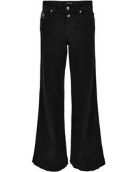 Versace Jeans Couture - Logo-Plaque Jeans - Lyst