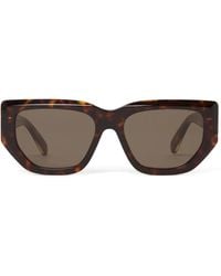 Stella McCartney - Tortoiseshell-Effect Cat-Eye Sunglasses - Lyst