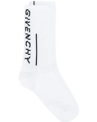 Givenchy - Calcetines con logo en intarsia - Lyst