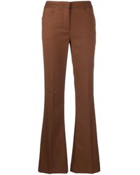 Blanca Vita - Pressed-crease Flared Trousers - Lyst