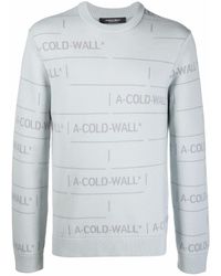 A_COLD_WALL* - Jacquard-Pullover - Lyst