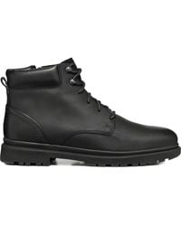Geox - Andalo Lace-Up Zip Boots - Lyst