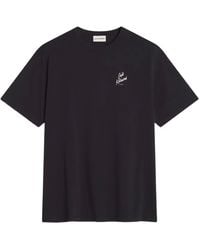 Maison Kitsuné - Café Kitsuné T-Shirt Met Logo - Lyst