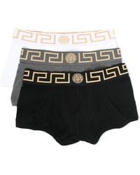 Versace - Greca-Border Boxer Tri-Pack - Lyst